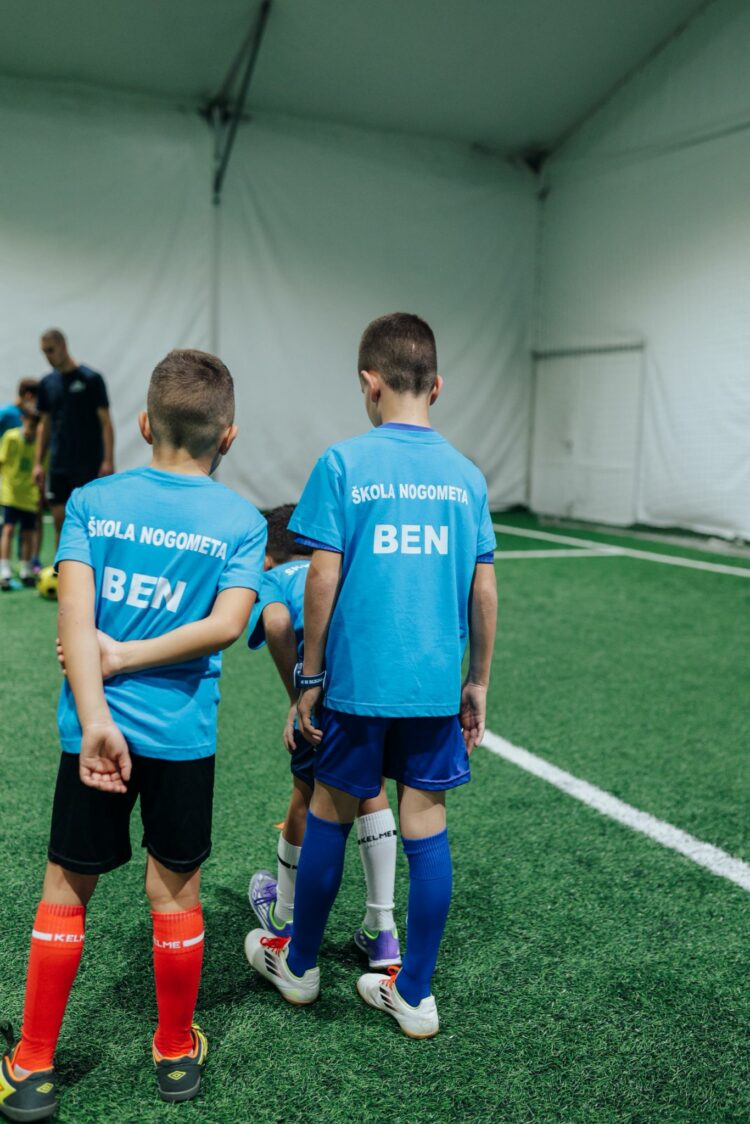 Igra, osmijeh, prijateljstvo i prvi gol uz školu nogometa “BEN”