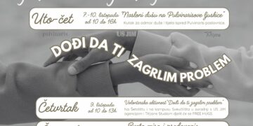 Mostar posvećuje tjedan mentalnom zdravlju mladih: “Dođi da ti zagrlim problem”