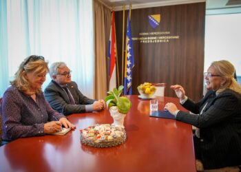 Predsjednica Bradara razgovarala s veleposlanikom Grannasom: Njemačka ostaje snažan partner europskog puta BiH