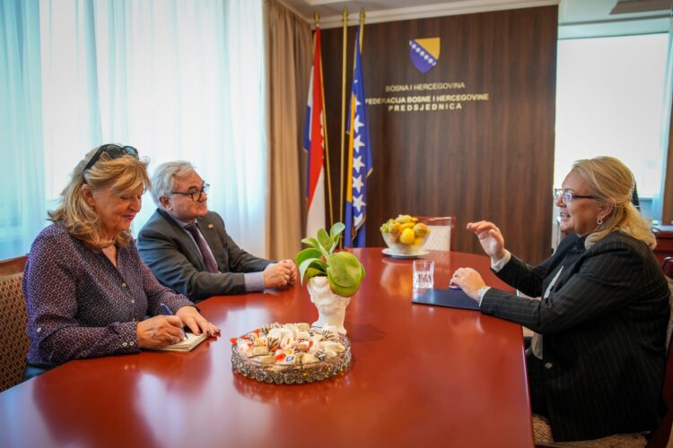 Predsjednica Bradara razgovarala s veleposlanikom Grannasom: Njemačka ostaje snažan partner europskog puta BiH
