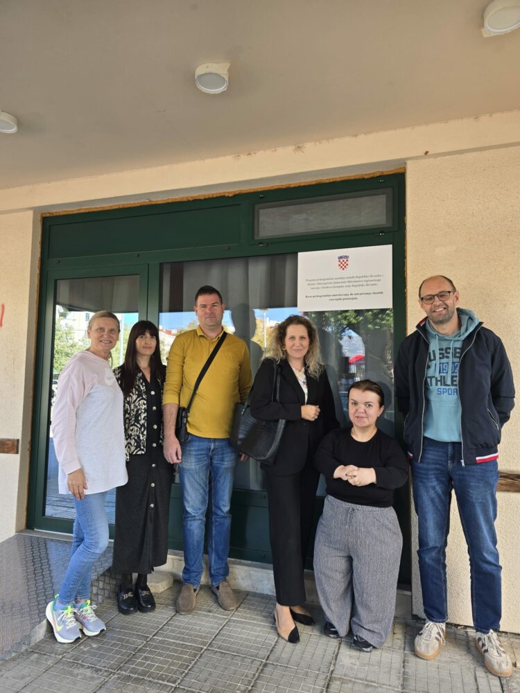 Centar za socijalni rad Čitluk jača kapacitete kroz partnerski projekt s udrugom „Prijatelj“ iz Metkovića