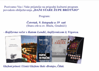 OMH Čitluk: Kulturni program povodom “Dana Stare Župe Brotnjo”