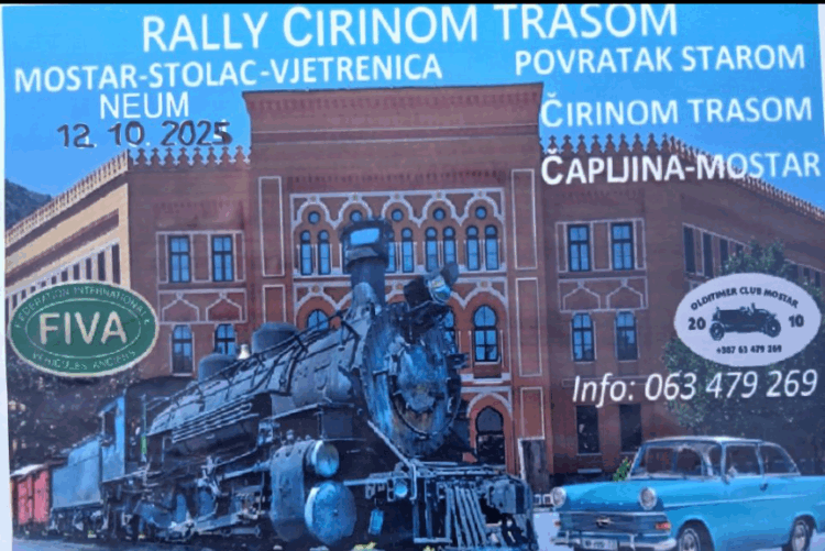 „Rally Ćirinom trasom“ održat će se 12.listopada