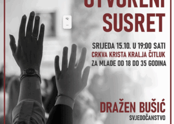 Otvoreni susret zajednice Očevo srce – 15.listopada u 19 sati