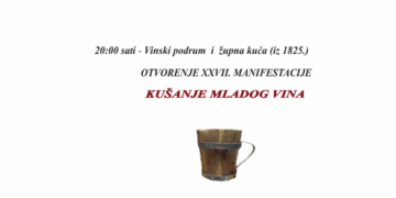 OMH Čitluk: Tradicionalno “Kušanje mladog vina”