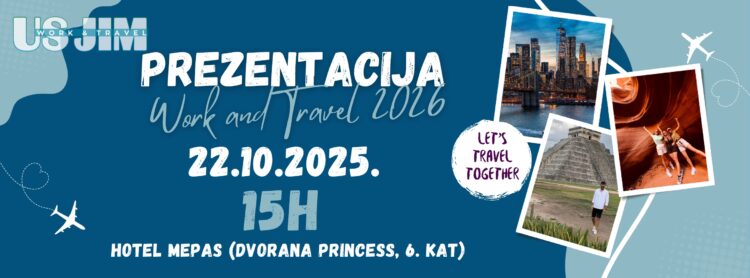 US JIM organizira prezentaciju Work & Travel programa u Mostaru: Studenti dijele iskustva iz Amerike