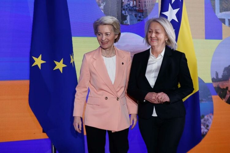 Ursula Von der Leyen danas u službenoj posjeti BiH
