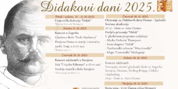 Didakovi dani 2025: Manifestacija u čast fra Didaka Buntića održat će se od 10. do 19. listopada