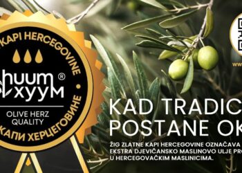 Procvat maslinarstva u Hercegovini: HUUM radi na brendiranju hercegovačkog maslinovog ulja