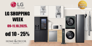 Velika LG akcija u trgovinama Mališić Home&Decor:  Popusti od 10- 25 % samo od 9. do 11. listopada!