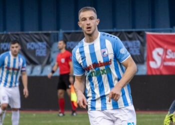 Brotnjak Marko Pervan pogodio mrežu Hajduka, ali pogodak poništen zbog zaleđa