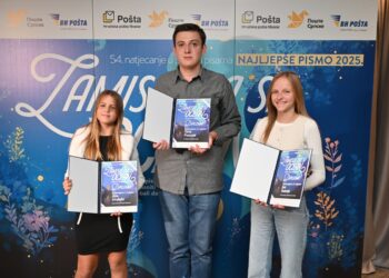Dodijeljene nagrade za najljepša pisma učenika iz BiH: Iva Šakota iz Čitluka osvojila treće mjesto