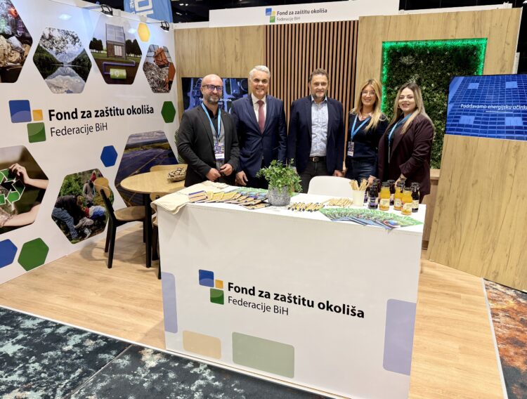 Fond za zaštitu okoliša FBiH sudjelovao na sajmu 100 EXPO – Međunarodnom sajmu gospodarstva 2025