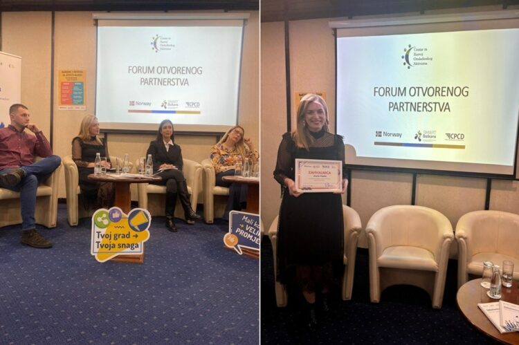 Općina Čitluk prepoznata kao primjer dobre prakse na Forumu partnerstva u Sarajevu