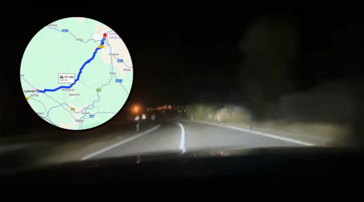 Od Ljubuškog do Mostara za 17 minuta: Policija traga za bahatim vozačem