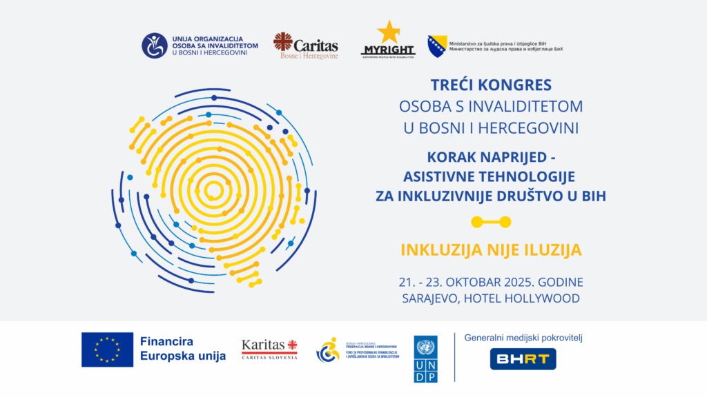 Najava: Treći Kongres osoba s invaliditetom u BiH