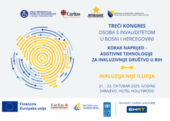 Najava: Treći Kongres osoba s invaliditetom u BiH