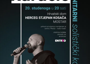 Fra Marin Karačić – humanitarni koncert zahvale, slavljenja i zajedništva u Mostaru