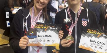 Karate klub Brotnjo Hercegovina: Zlato i bronca na Prvenstvu Balkana 2025