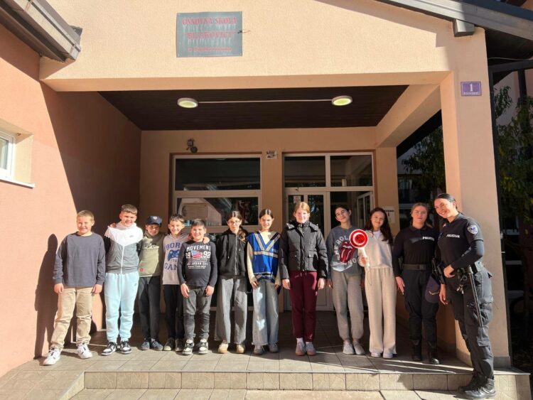 OŠ Bijakovići: Održana prometno – preventivna akcija