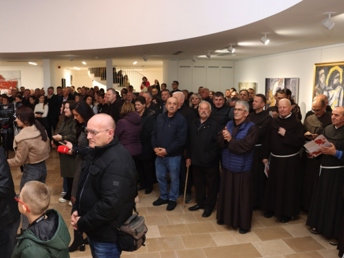 Svečano otvorena Galerija Franjevačkog samostana Rama Šćit