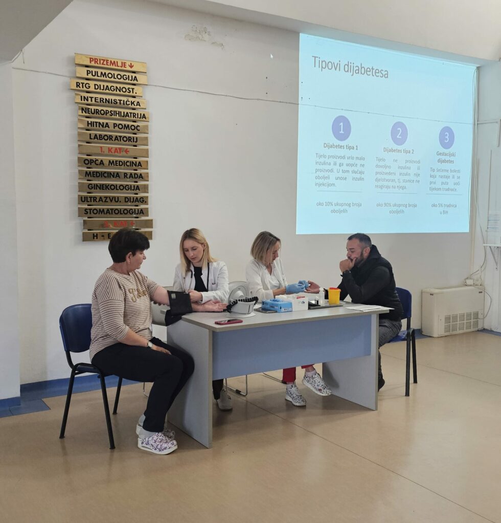 Obilježen Svjetski dan šećerne bolesti u JZU Dom zdravlja Čitluk