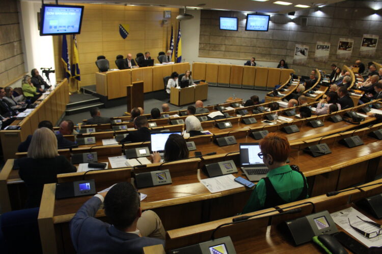 Obavijest o nastavku 22. sjednice Doma naroda Parlamenta Federacije Bosne i Hercegovine