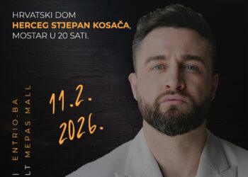 Jedan od najpopularnijih izvođača pop scene stiže u Mostar