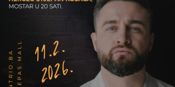 Jedan od najpopularnijih izvođača pop scene stiže u Mostar