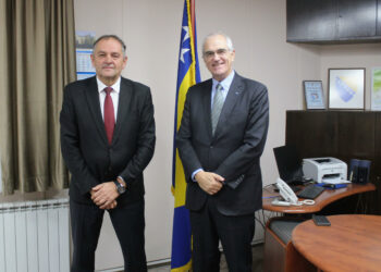 Predsjedatelj Doma naroda Parlamenta FBiH Tomislav Martinović susreo se s voditeljem Misije OESS-a u BiH