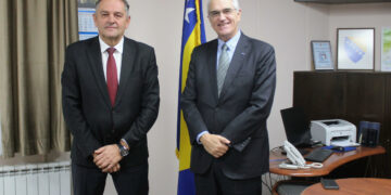 Predsjedatelj Doma naroda Parlamenta FBiH Tomislav Martinović susreo se s voditeljem Misije OESS-a u BiH