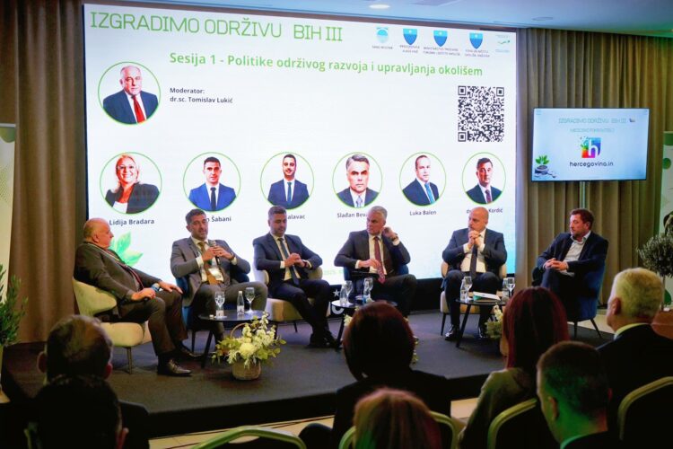 Ravnatelj Fonda za zaštitu okoliša FBiH panelist na konferenciji „Izgradimo održivu BiH“