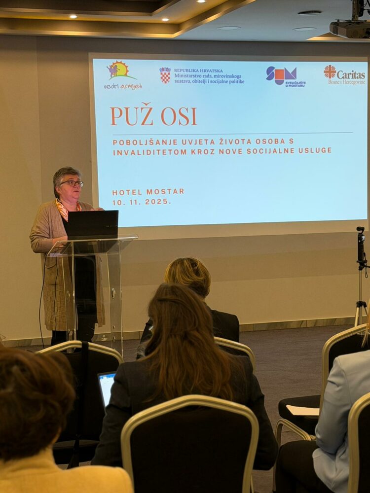 Udruga Vedri osmijeh: Predstavljeni rezultati projekta PUŽ OSI