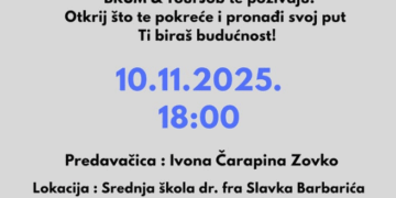BRUM i YourJob: Predavanje na temu “Profesionalna orijentacija i izbor zanimanja”