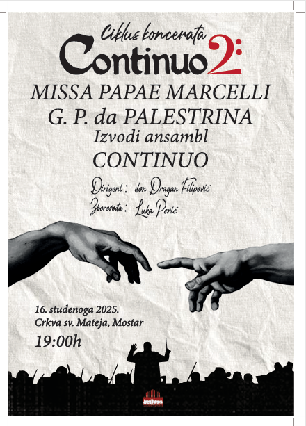 Premijerno izvođenje Misse Papae Marcelli pod umjetničkim vodstvom don Dragana Filipovića