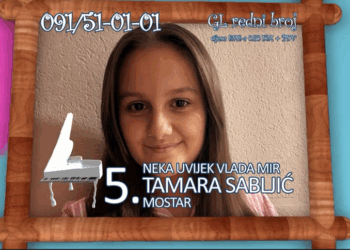 Broćanka Tamara Sabljić na Festivalu dječjeg glazbenog stvaralaštva “Mali kompozitor 2025”