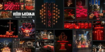 Mladež HDZ-a BiH organizirala “Večer sjećanja” diljem BiH