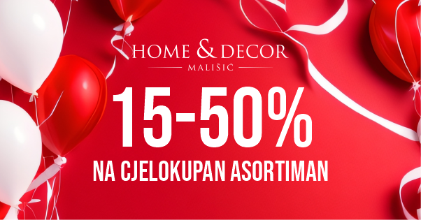 Vikend odličnih popusta u trgovinama Mališić Home&Decor