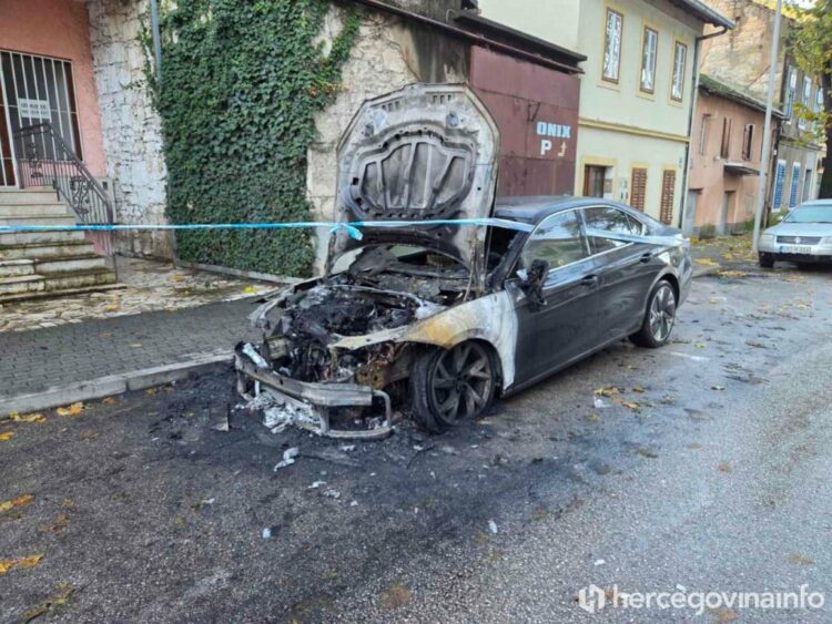 Zapaljeno vozilo gradonačelnika Mostara: Tko stoji iza ovog incidenta?