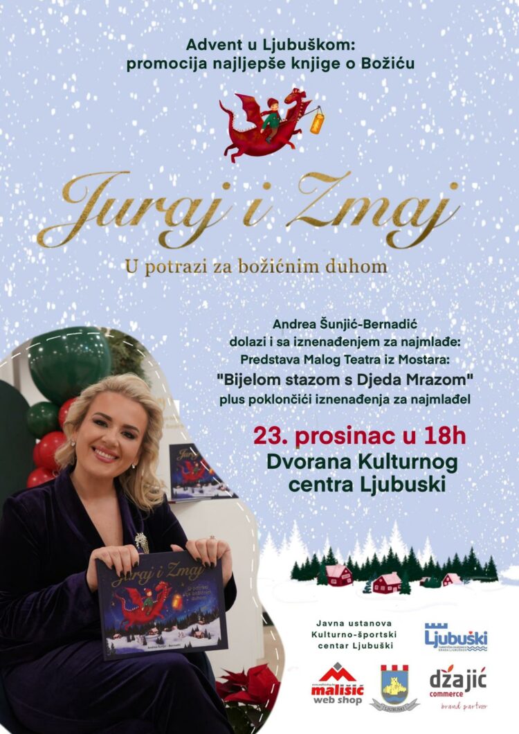 Najava: “Juraj i Zmaj – U potrazi za božićnim duhom” stiže u Ljubuški