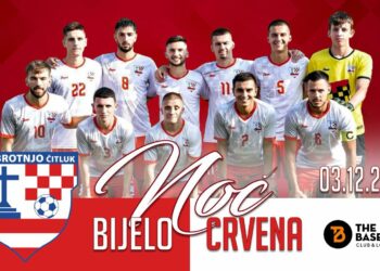 HNK Brotnjo dio prihoda od donatorske večeri “Bijelo-crvena noć” daruje najpotrebnijima u župi