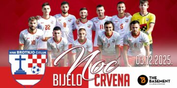 HNK Brotnjo dio prihoda od donatorske večeri “Bijelo-crvena noć” daruje najpotrebnijima u župi