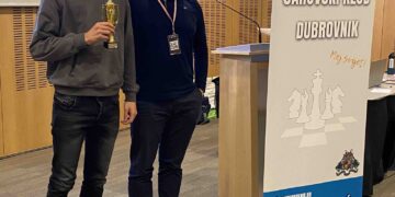 Sjajan nastup Borne Pehara na turniru Dubrovnik Advent 2025