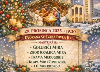 Koncert “Božić u Međugorju” večeras u 19:30 sati