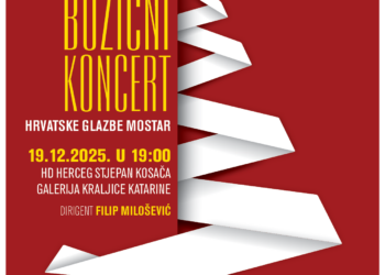 Božićni koncert Hrvatske glazbe Mostar