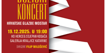 Božićni koncert Hrvatske glazbe Mostar