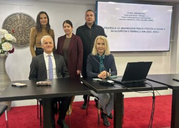 Predstavnici Ustanove Sveti Josip Radnik sudjelovali na prezentaciji Strategije za unaprjeđenje prava osoba s invaliditetom u FBiH
