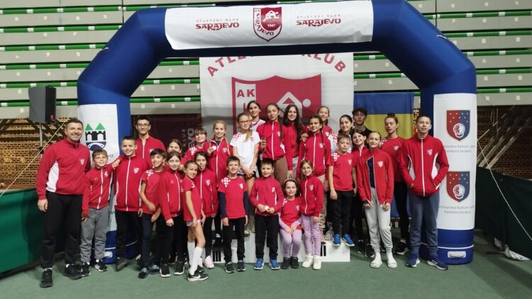 Članovi AK Brotnjo uspješni na 4. Međunarodnom dvoranskom mitingu u Sarajevu