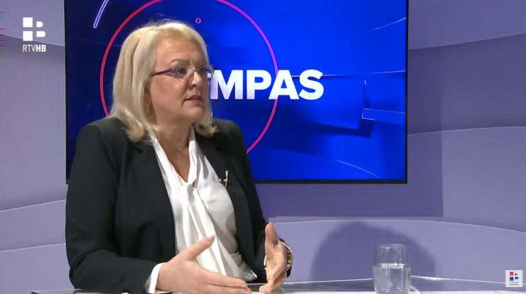 (VIDEO) Lidija Bradara za Kompas: I na idućim izborima će se pokušati uzeti hrvatske pozicije u Predsjedništvu i Domu naroda - pripremamo plan