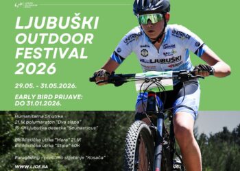 Ljubuški Outdoor Festival 2026: otvorene early bird prijave za najveću outdoor avanturu u Hercegovini